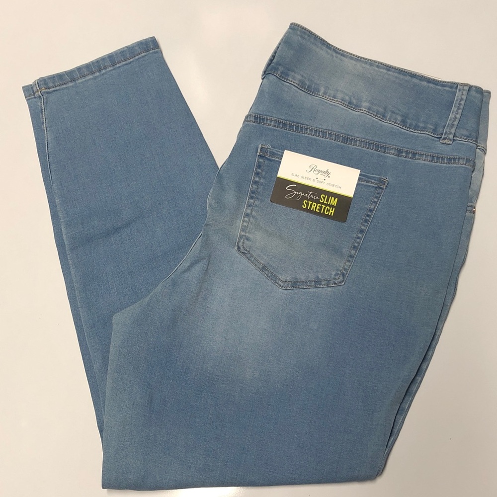 Royalty for me signature slim stretch skinny jeans size 18W